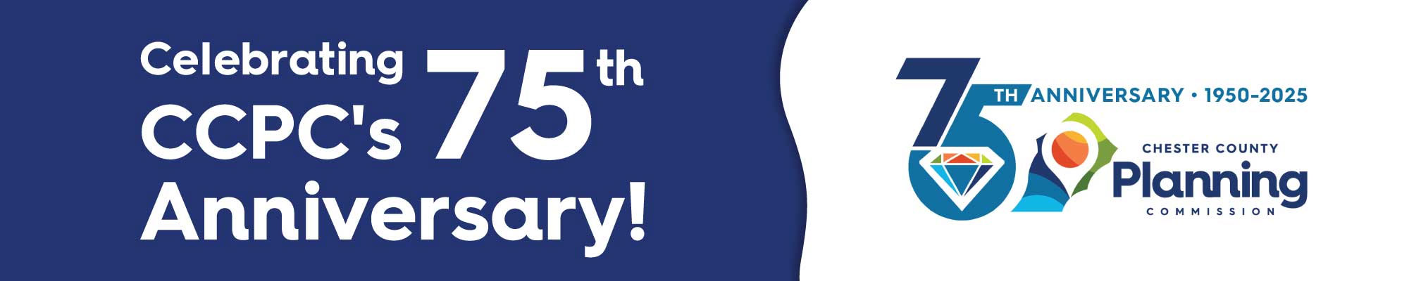 75th anniversary logo