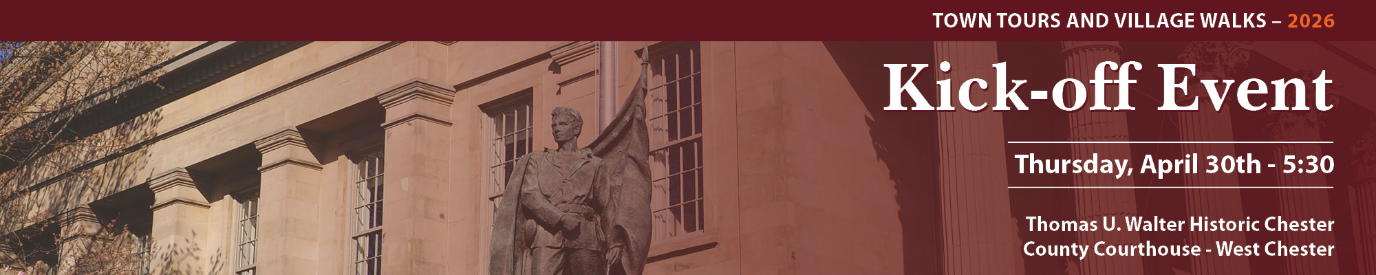 Town Tours Kick-off Event