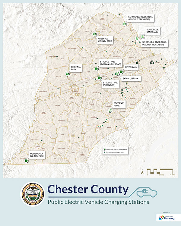 map of charging stations