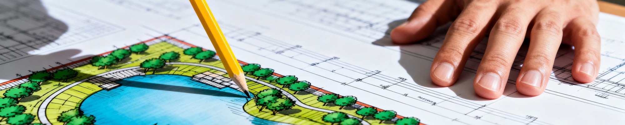 Homes clustered around a scenic pond in Deerfield Knoll, a Conservation Subdivision in Willistown Township.