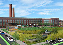 artistic rendering of building