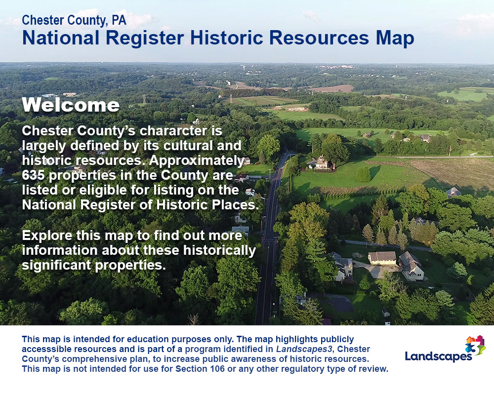 Chester County National Register Eligible and Listed Historic Resources